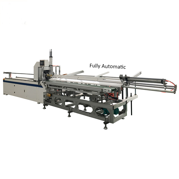 Fully-Automatic-Paper-Core-Cutting-Machine